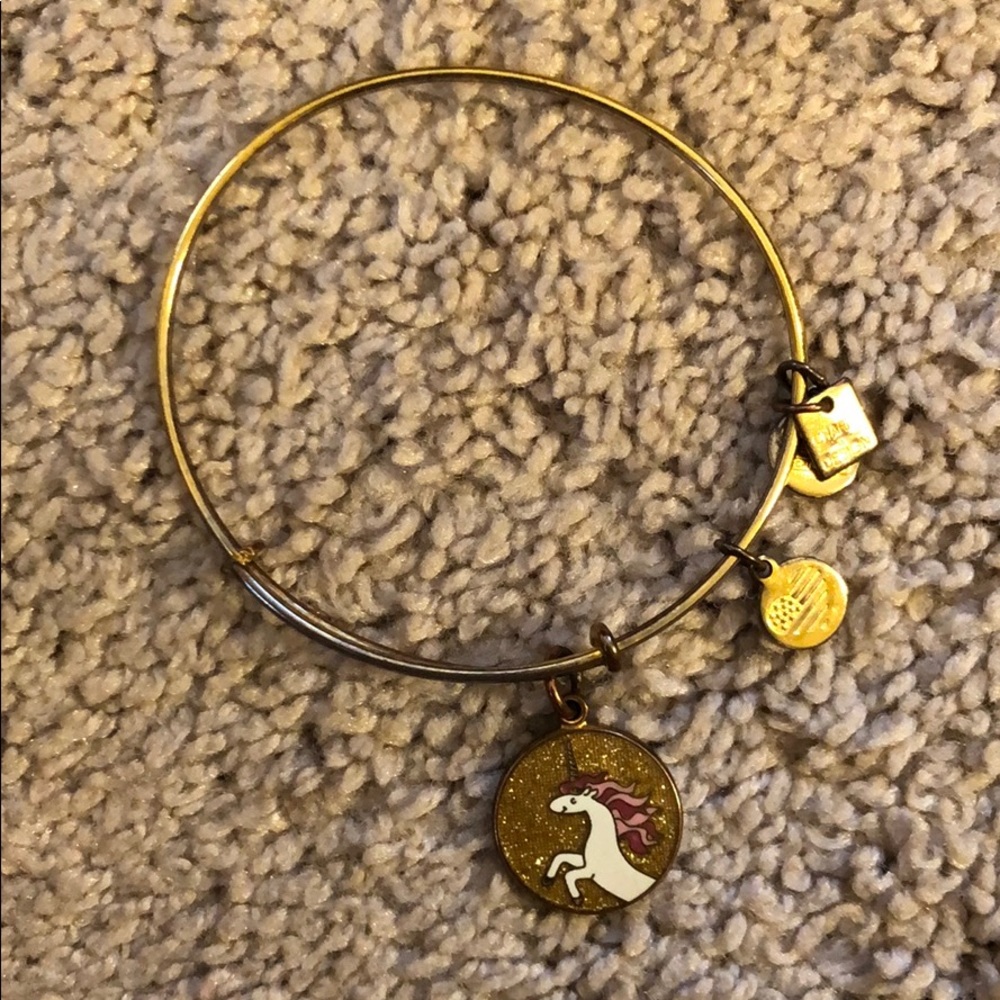 Alex and ani unicorn bracelet